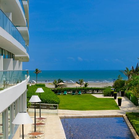 Holiday Inn Cartagena Morros By Ihg Buitenkant foto View of the beach from the hotel